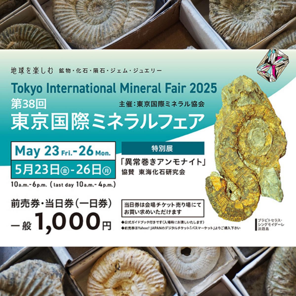 第38回東京国際ミネラルフェア | 一般社団法人新宿観光振興協会